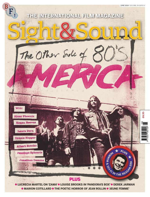 SIGHT AND SOUND magazine cover  June 2018
