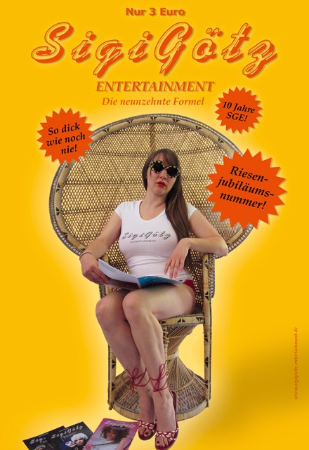SIGIGOETZ ENTERTAINMENT magazine cover Issue 19  