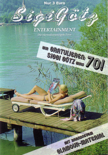 SIGIGOETZ ENTERTAINMENT magazine cover Issue 3  2016