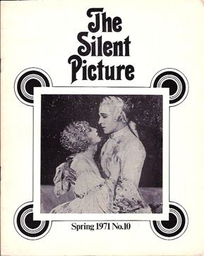 SILENT PICTURE | THE magazine side cover Issue 10 Spring 1971