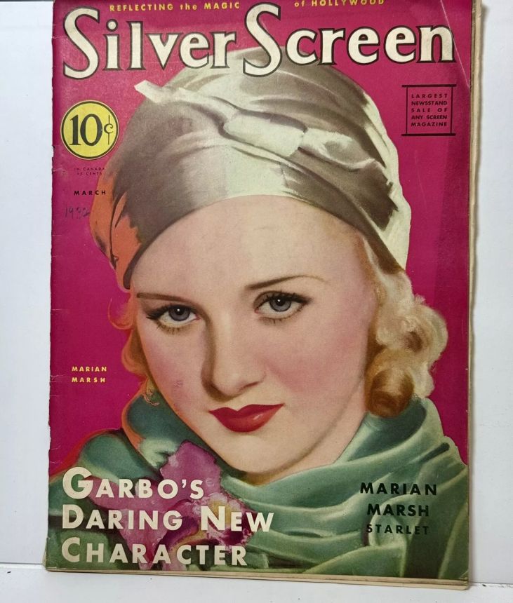 SILVER SCREEN magazine cover March 1932