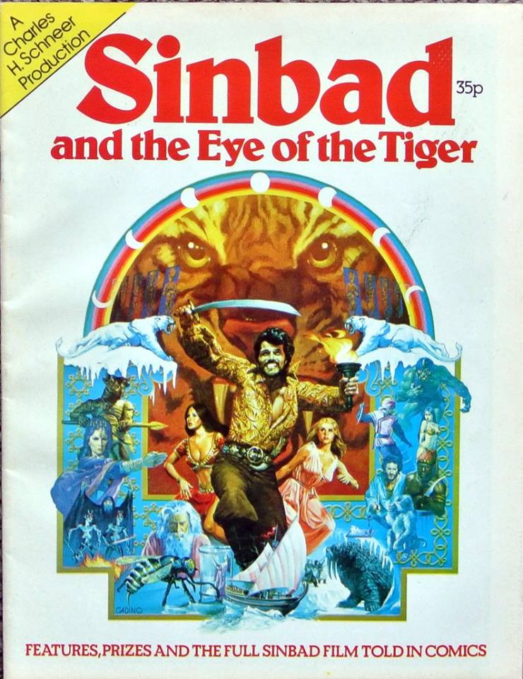 OFFICIAL FILM POSTER MAGAZINE magazine side cover  1977