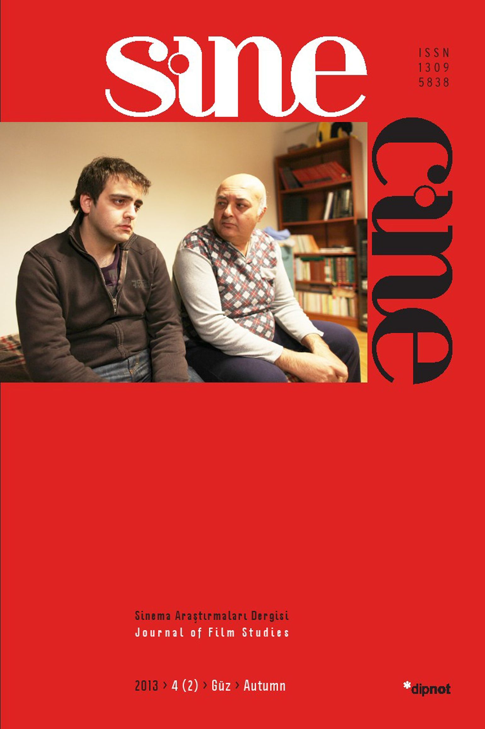 SINECINE magazine side cover  Vol 4 No  2 Autumn 2013
