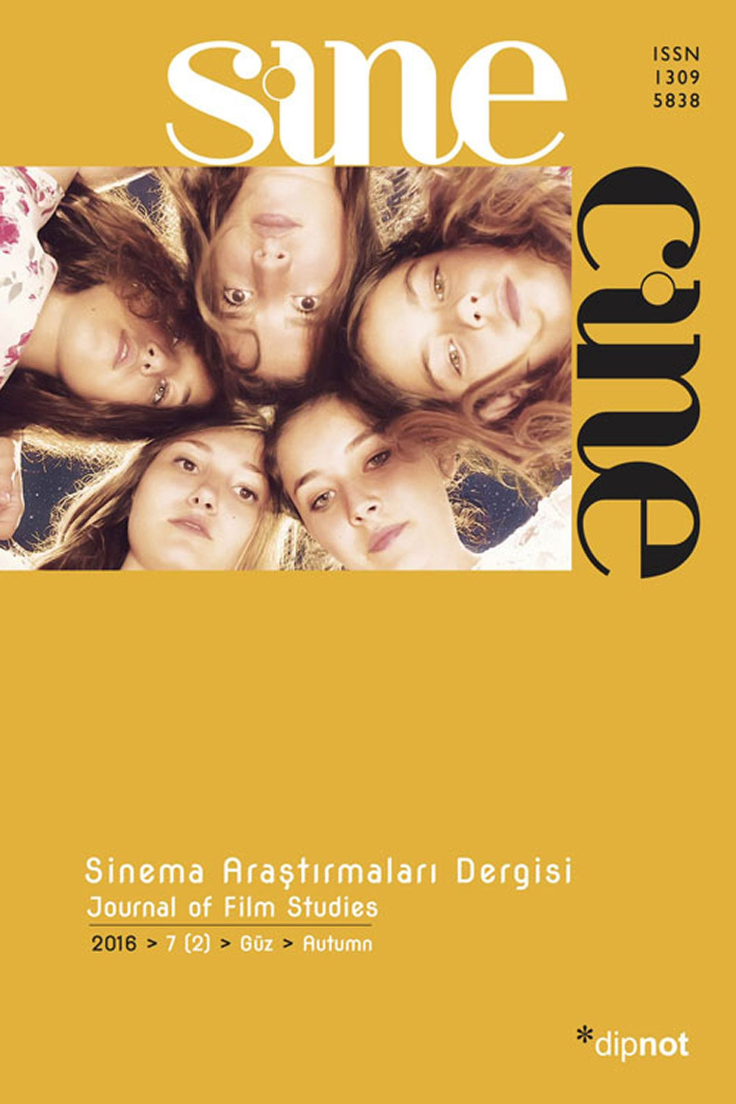 SINECINE magazine side cover  Vol 7 No  2 Autumn 2016