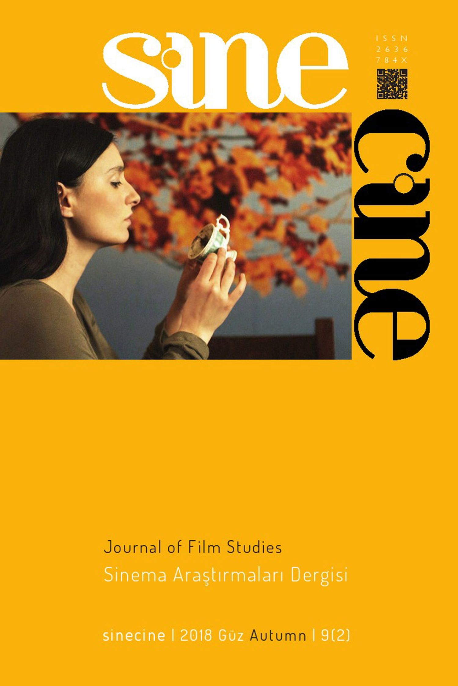 SINECINE magazine side cover  Vol 9 No  2 Autumn 2018