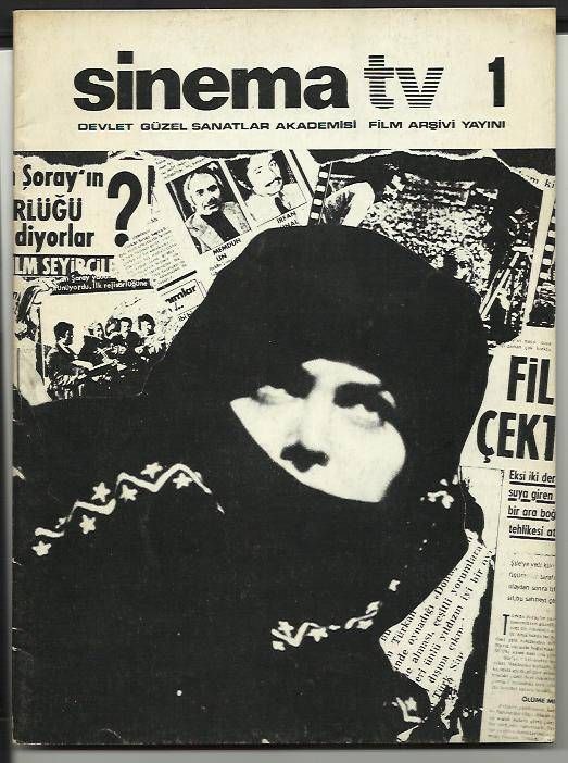 SINEMA TV magazine side cover Issue 1 March 1973