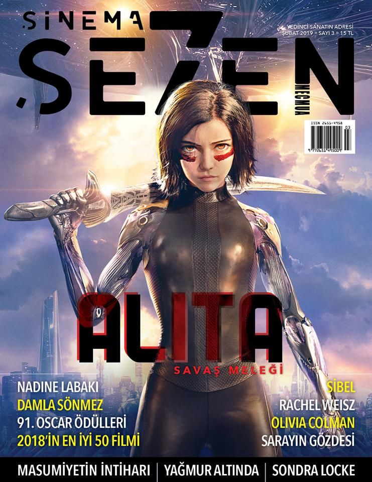 SINEMA SE7EN magazine side cover Issue 3  February 2019