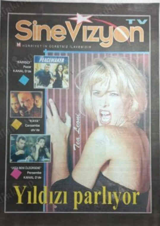 SINEVIZYON magazine side cover Issue 1   2000