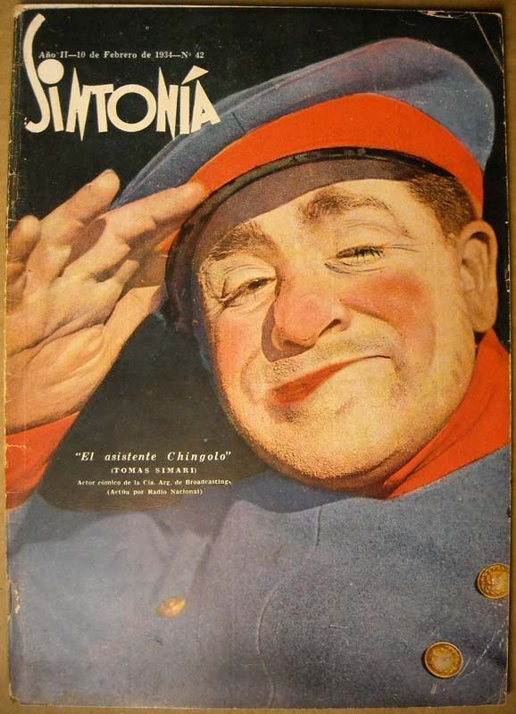 SINTONIA magazine cover Issue 42 10 February 1934