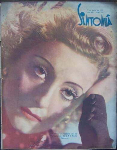 SINTONIA magazine cover  1939