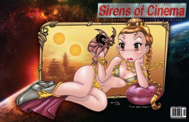 SIRENS OF CINEMA magazine side cover Issue 18  Vol 2 # 10  2008