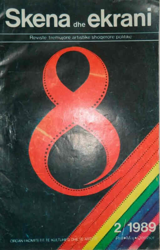 SKENA DHE EKRANI magazine side cover Issue 2   1989