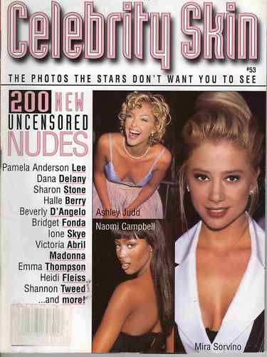 CELEBRITY SKIN UK magazine side cover Issue 53 September 1996