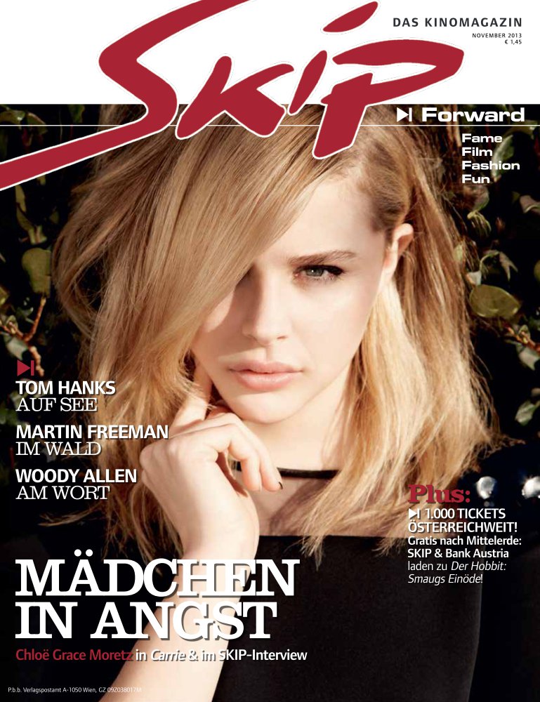 SKIP magazine cover November 2013