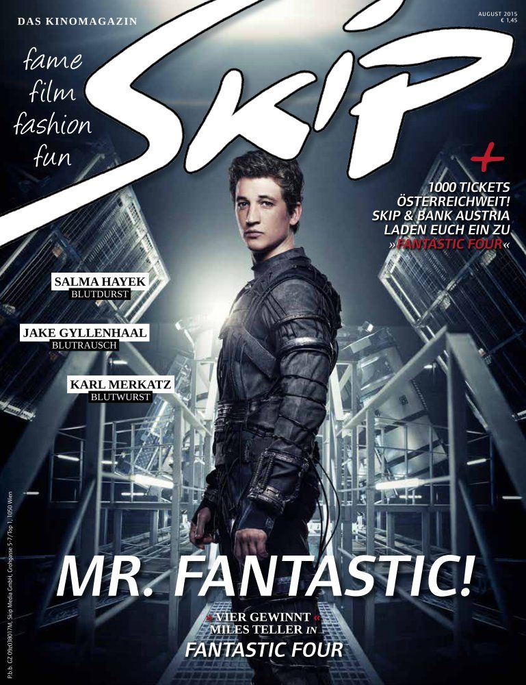 SKIP magazine cover August 2015