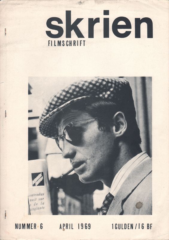 SKRIEN magazine side cover Issue 6  April 1969