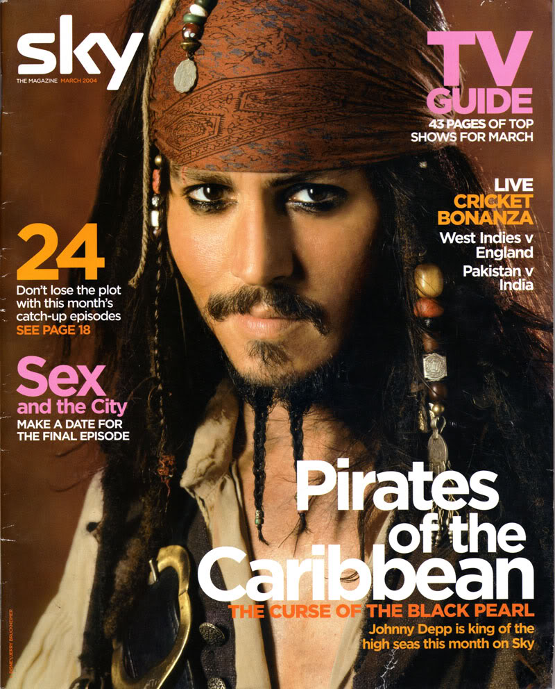 SKY THE MAGAZINE magazine cover March 2004