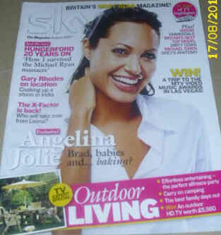 SKY THE MAGAZINE magazine cover August 2007