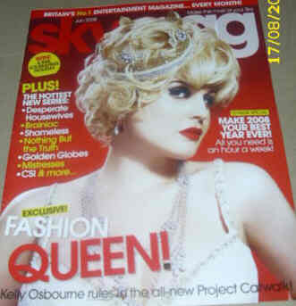 SKY THE MAGAZINE magazine cover January 2008