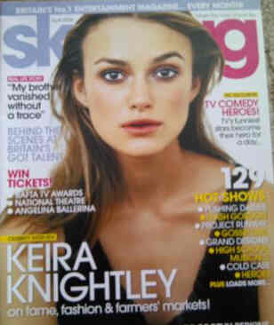 SKY THE MAGAZINE magazine cover April 2008