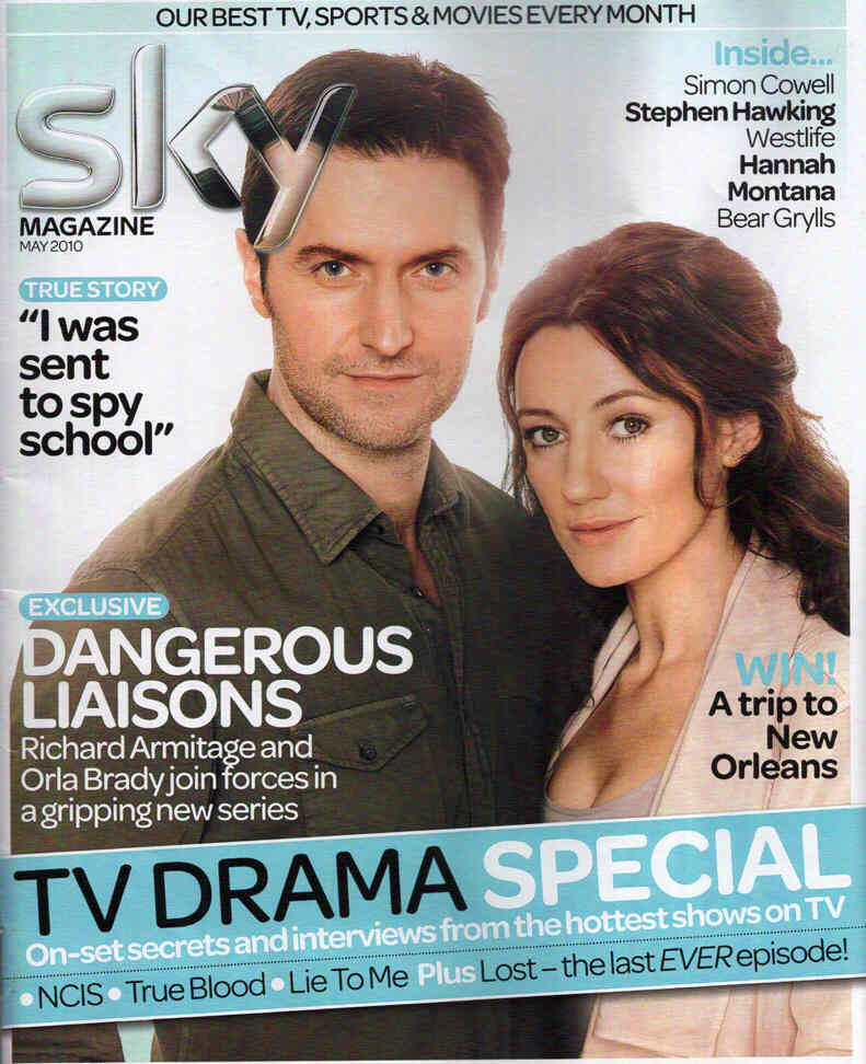 SKY THE MAGAZINE magazine cover May 2010