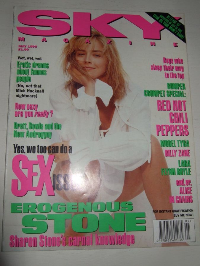 SKYMAG magazine side cover May 1993