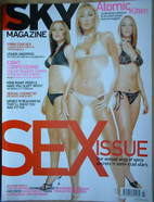 SKYMAG magazine side cover July 2001