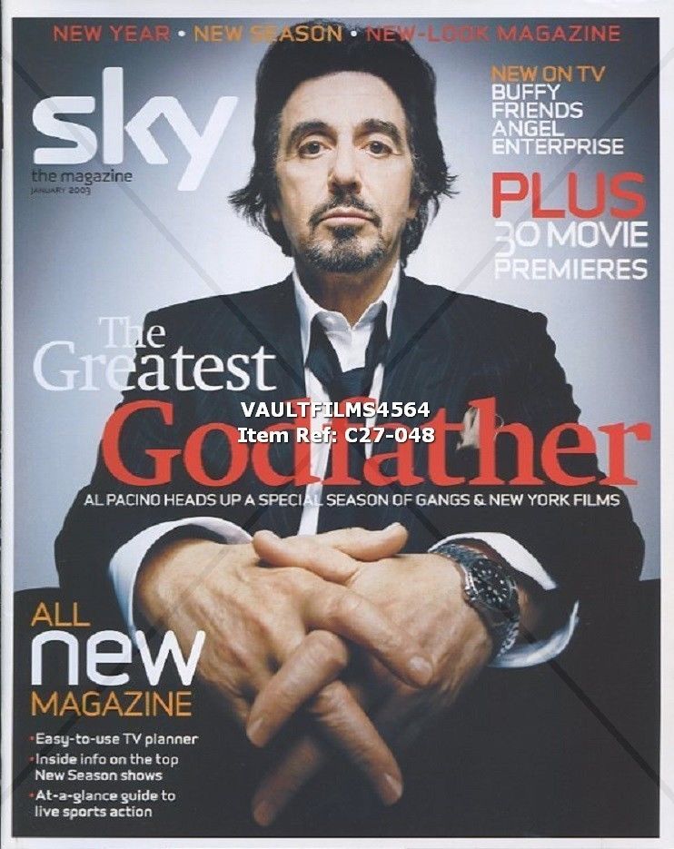 SKY THE MAGAZINE magazine cover January 2003