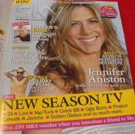 SKY THE MAGAZINE magazine cover January 2007