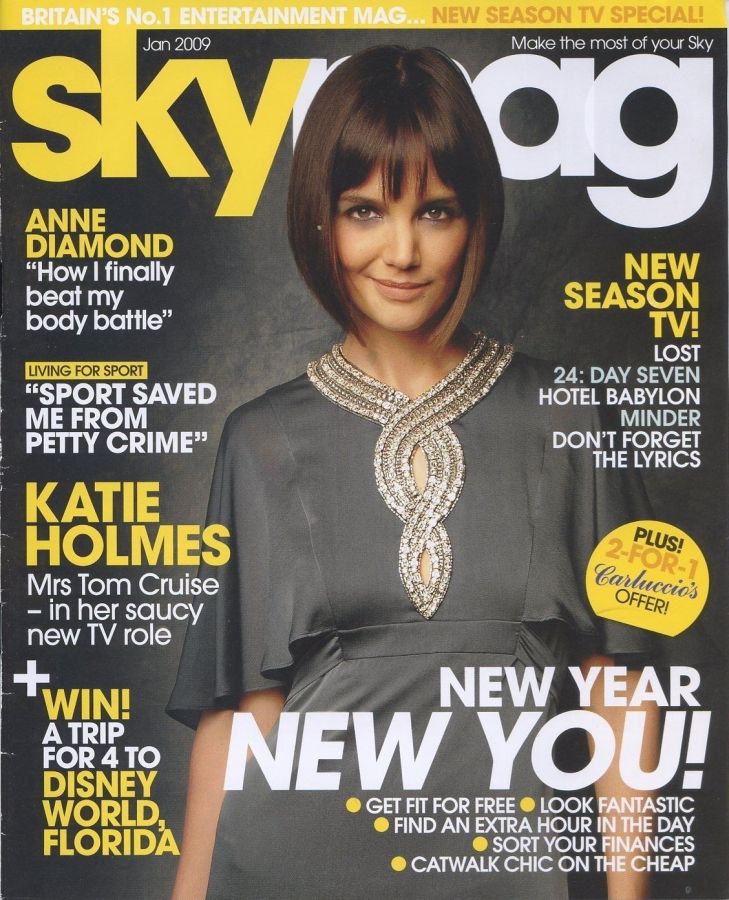 SKY THE MAGAZINE magazine cover January 2009
