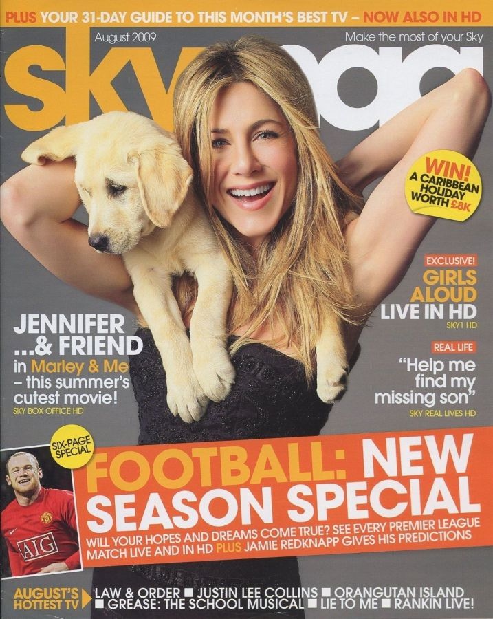 SKY THE MAGAZINE magazine cover August 2009