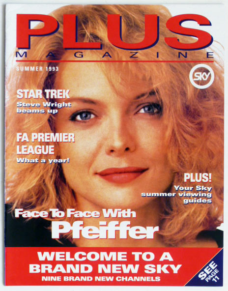 SKY PLUS magazine cover Summer 1993
