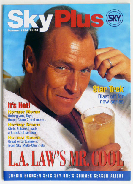 SKY PLUS magazine cover Summer 1994