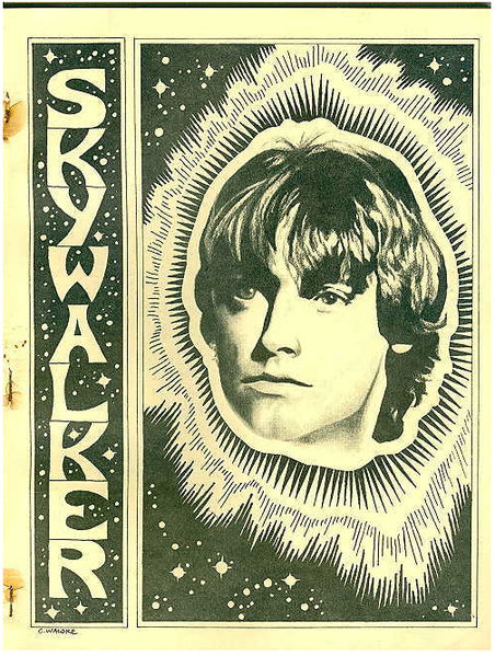 SKYWALKER magazine side cover Issue 1 April 1978