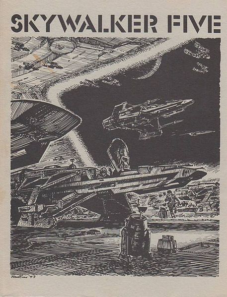 SKYWALKER magazine cover Issue 5 October 1983