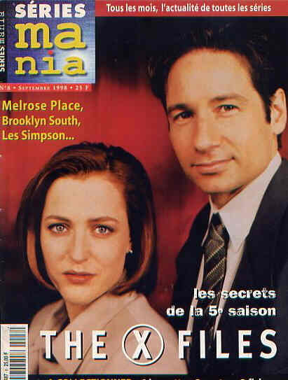 SERIES MANIA magazine cover Issue 8 September 1998