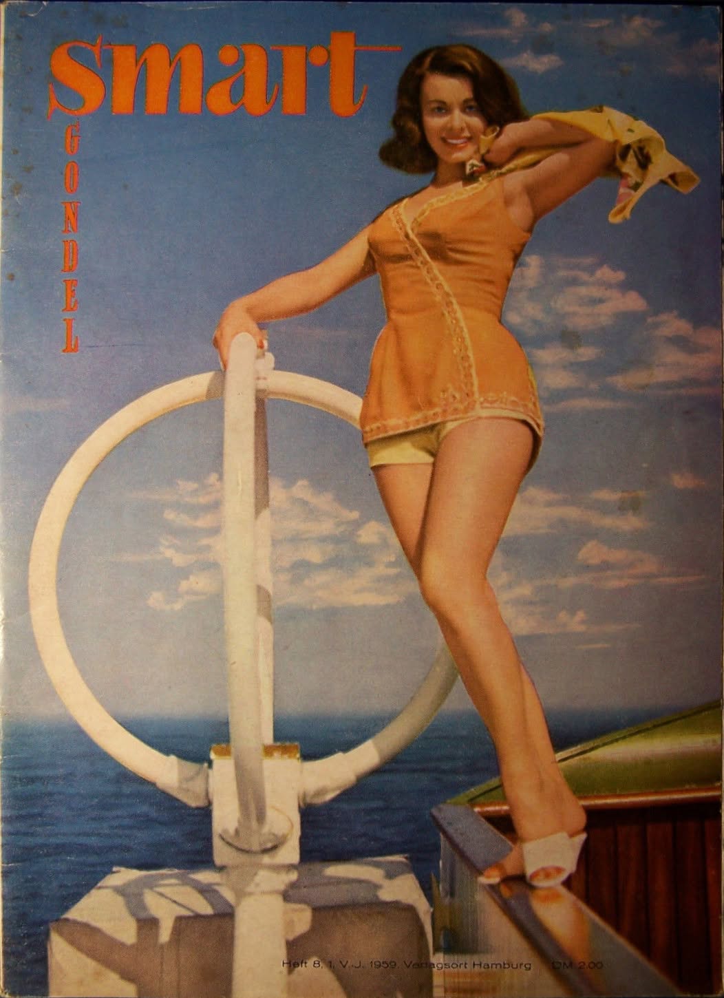 SMART (DE) magazine side cover Issue 8   1959
