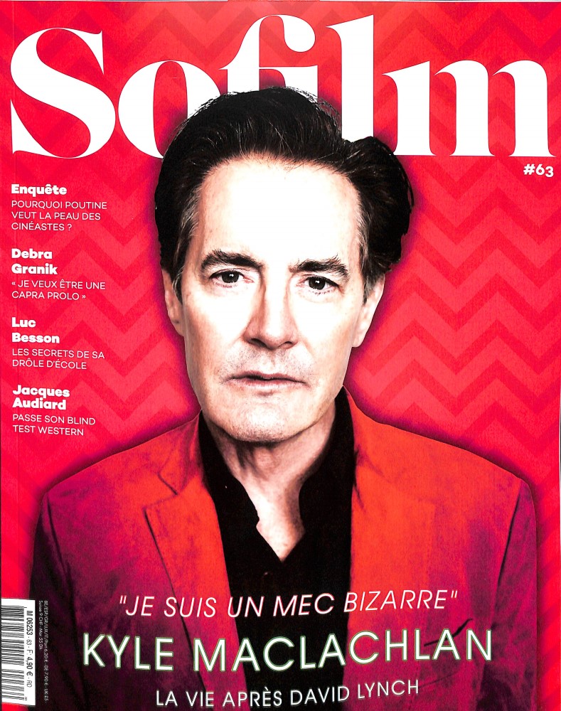 SOFILM magazine side cover Issue 63  September 2018