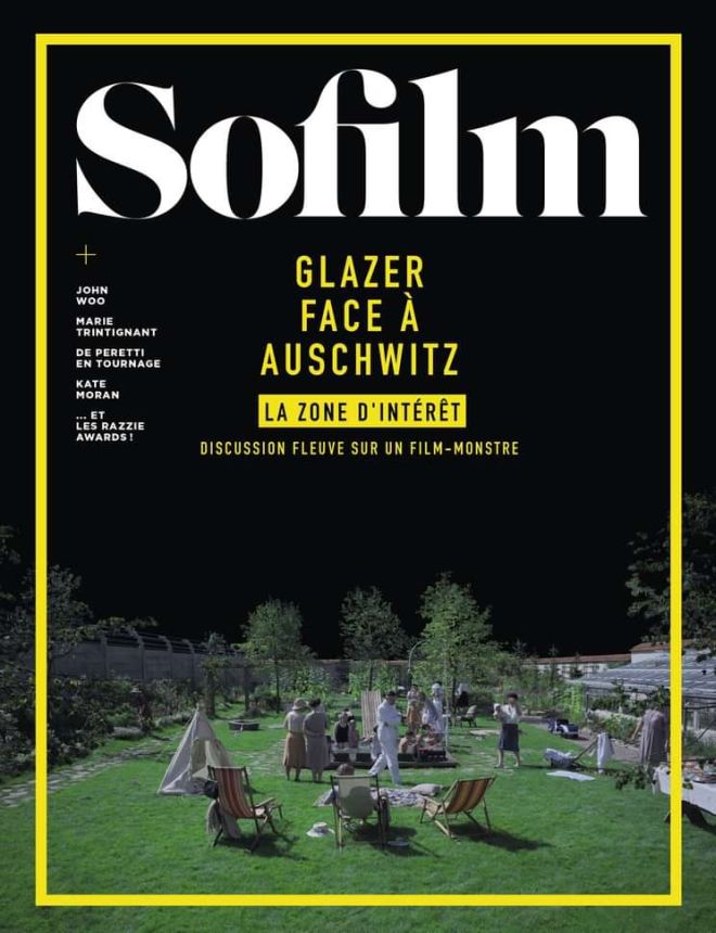 SOFILM magazine side cover Issue 101  January 2024