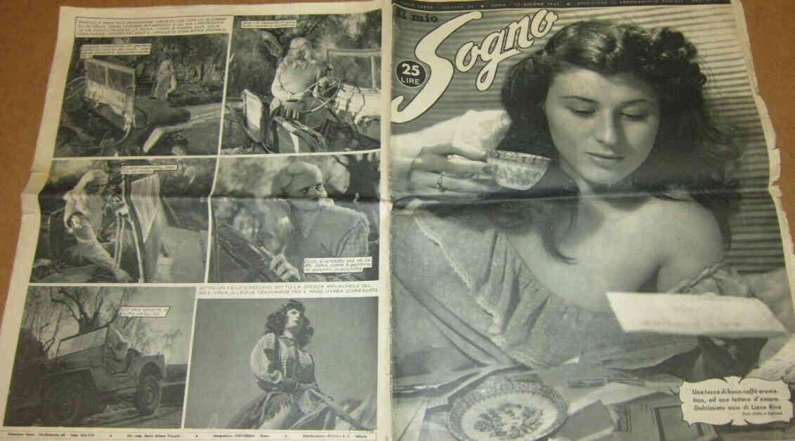 SOGNO magazine cover Issue 24 12 June 1949