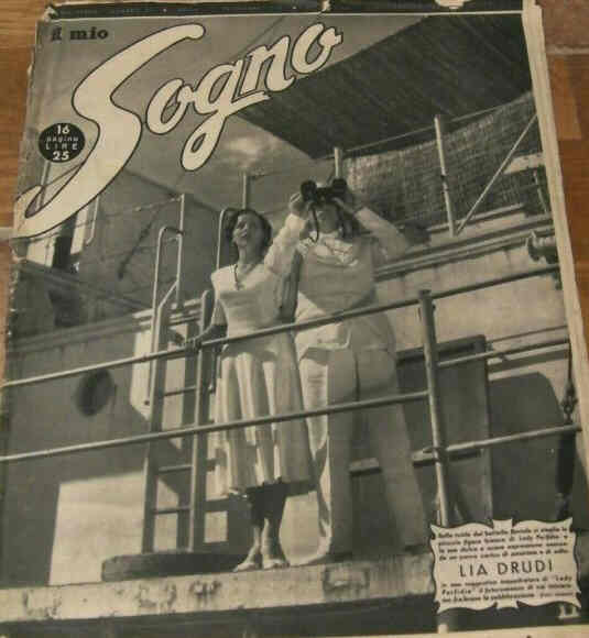 SOGNO magazine cover Issue 37   1949