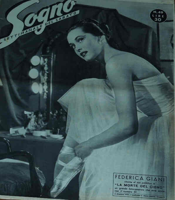 SOGNO magazine cover Issue 49 6 December 1956