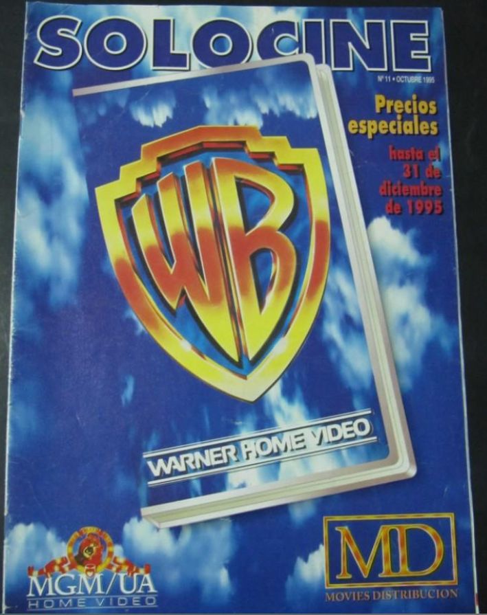 SOLO CINE magazine cover Issue 11  October 1995