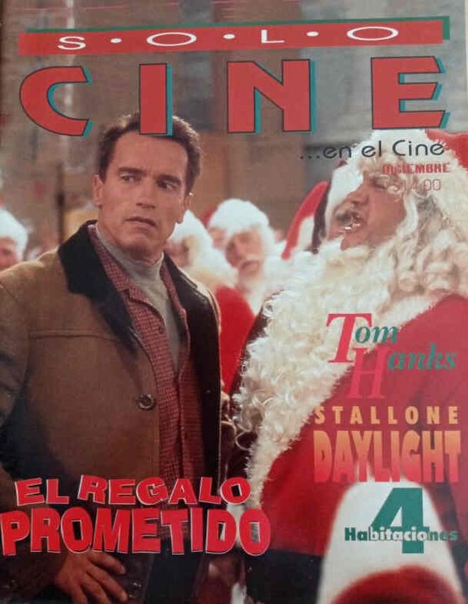 SOLO CINE magazine cover  December 1995