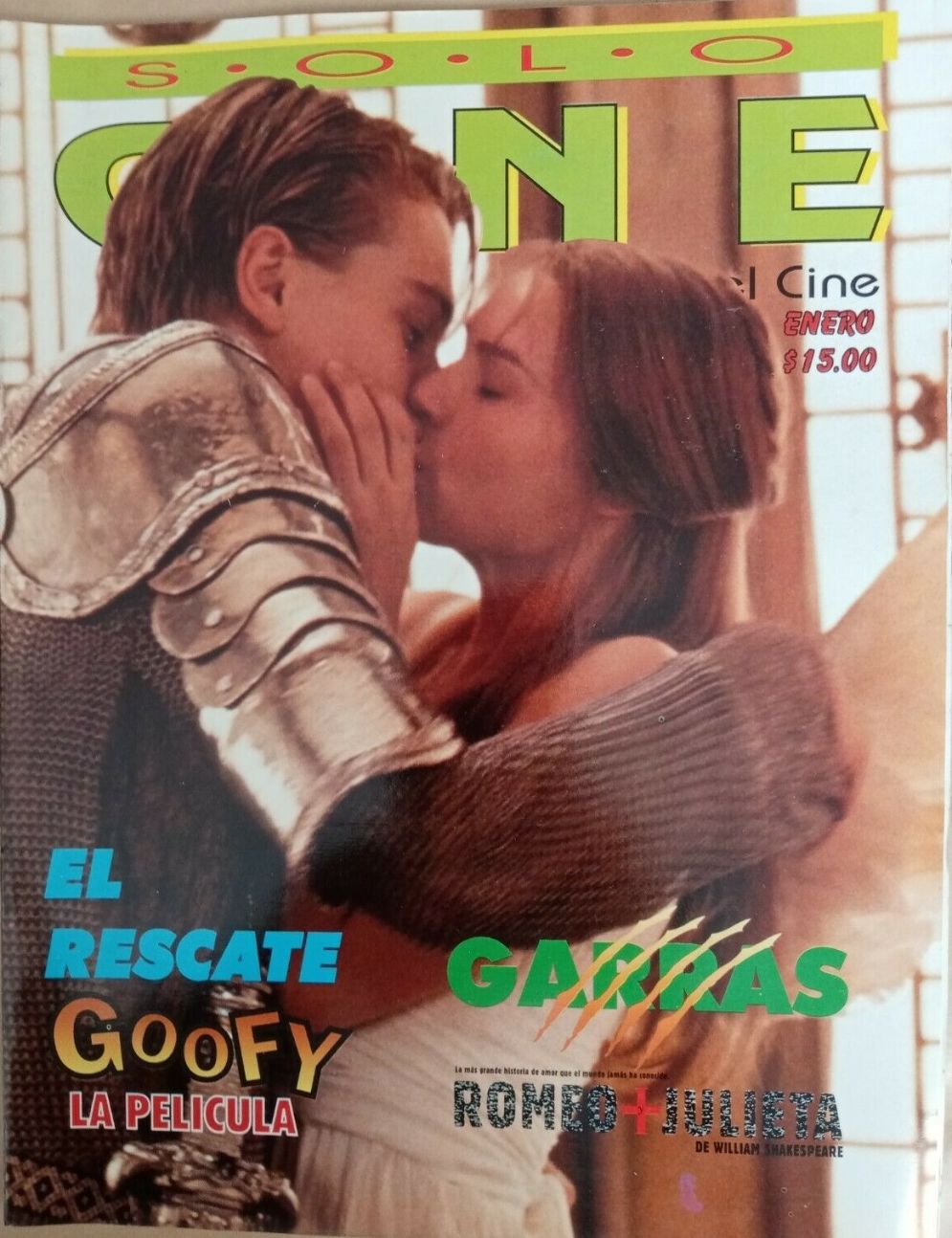 SOLO CINE magazine cover  January 1996