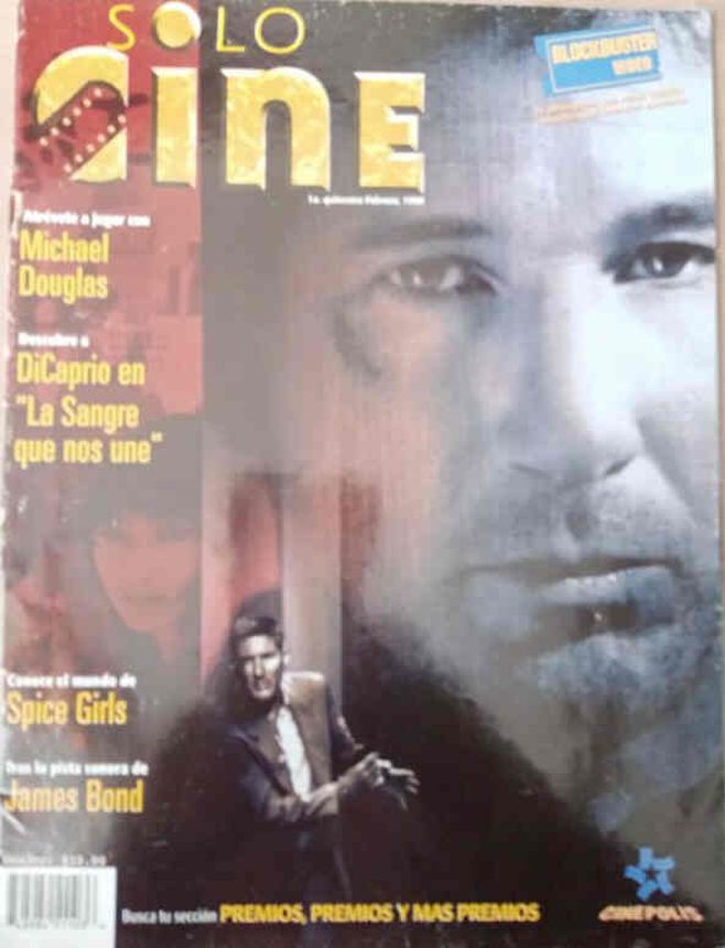 SOLO CINE magazine cover  February 1998