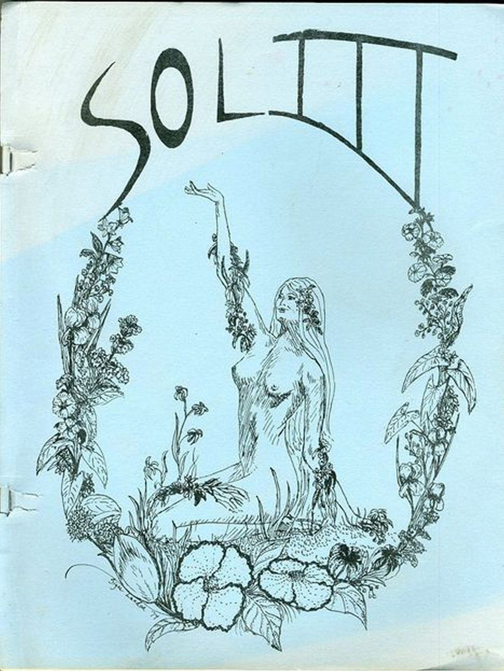 SOL THREE magazine cover Issue 2  October 1974