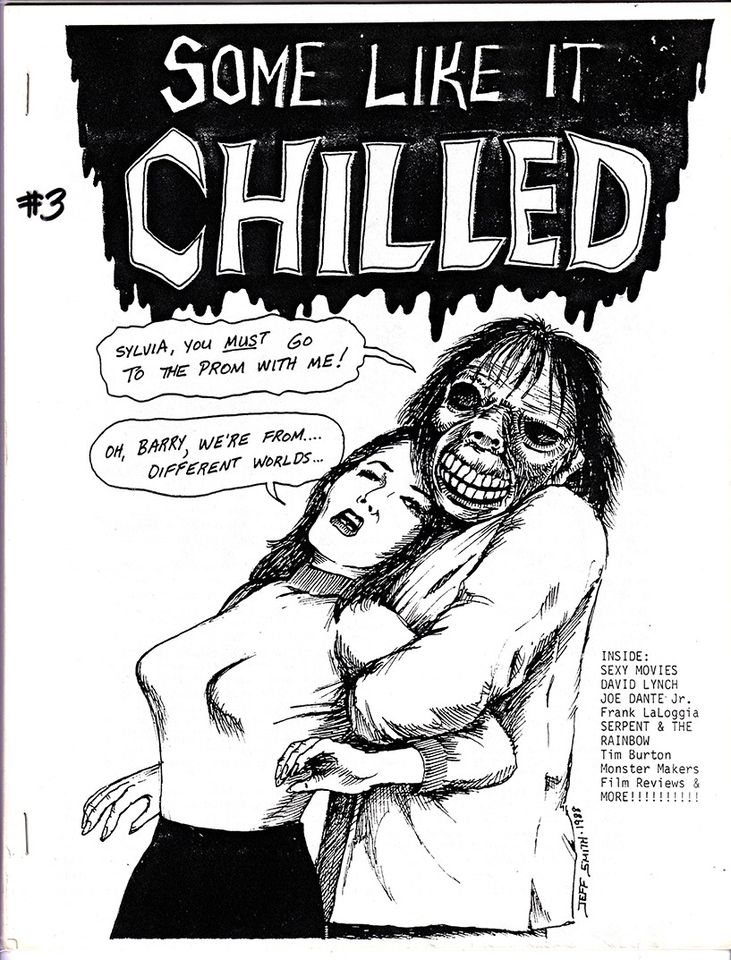 SOME LIKE IT CHILLED magazine cover Issue 3   1988