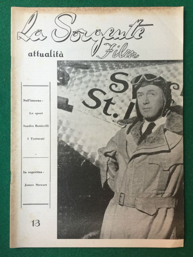 SORGENTE FILM | LA magazine side cover Issue 13  1950