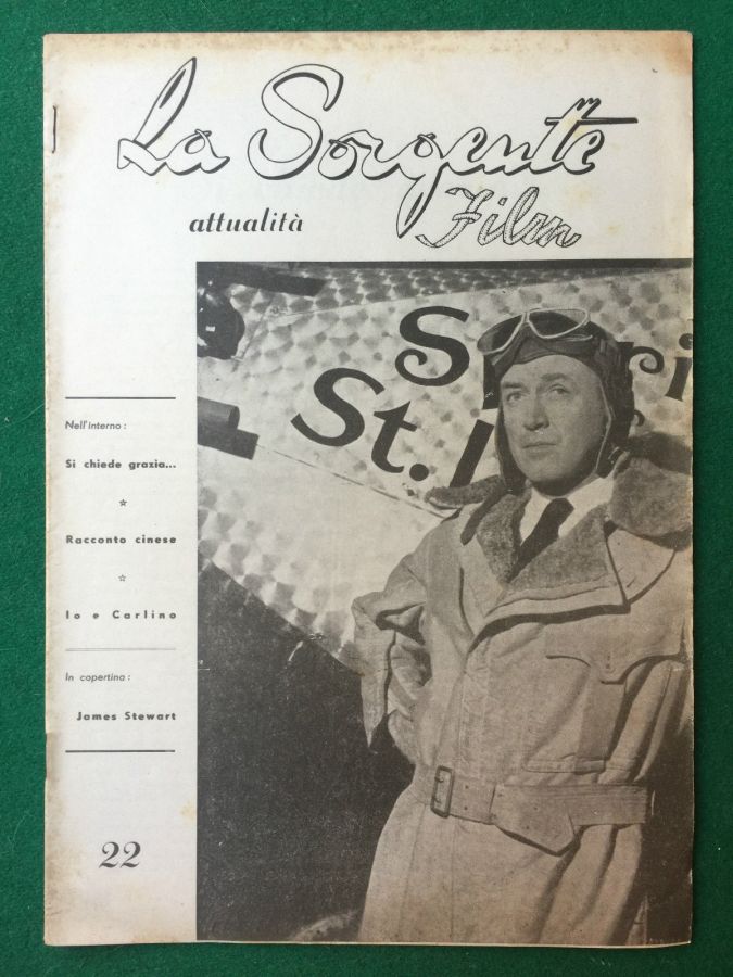 SORGENTE FILM | LA magazine side cover Issue 22  1950